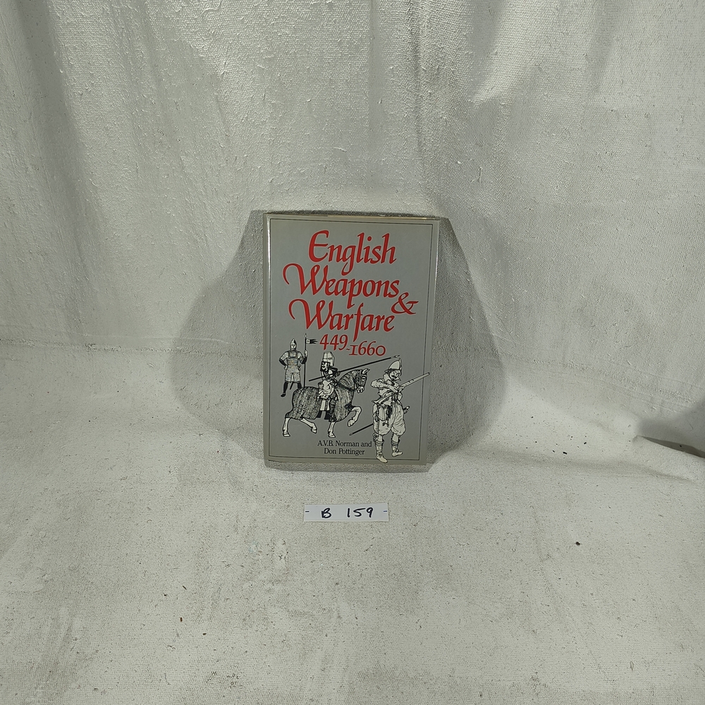 English Weapons & Warfare Book Hard Back With Dust Jacket 1992 AVB Norman